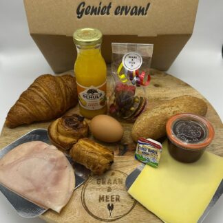 A Moederdag ontbijt incl bezorgen in Haulerwijk